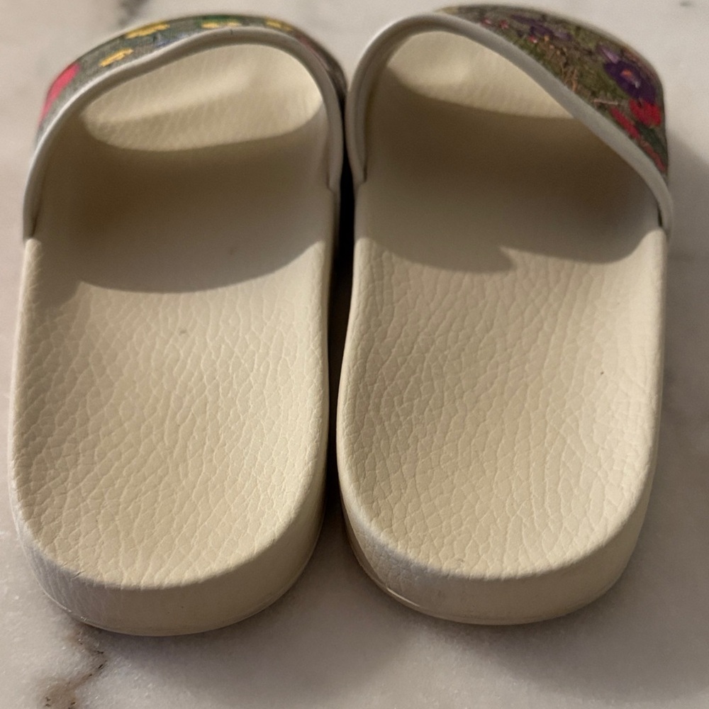 Gucci Floral Print Slippers - Multicolor - Picture 7 of 7